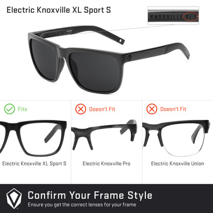 Revant replacement lenses compatible with Electric Knoxville XL Sport S