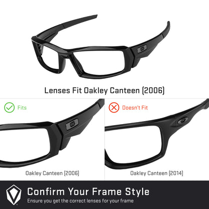 Revant replacement lenses compatible with Oakley Canteen 2006