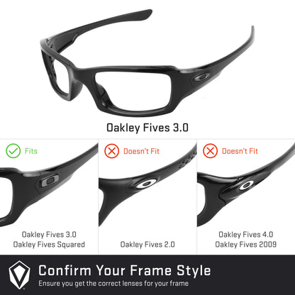 Revant replacement lenses compatible with Oakley Fives 3