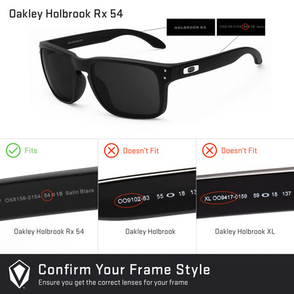 Revant replacement lenses compatible with Oakley Holbrook Rx 54