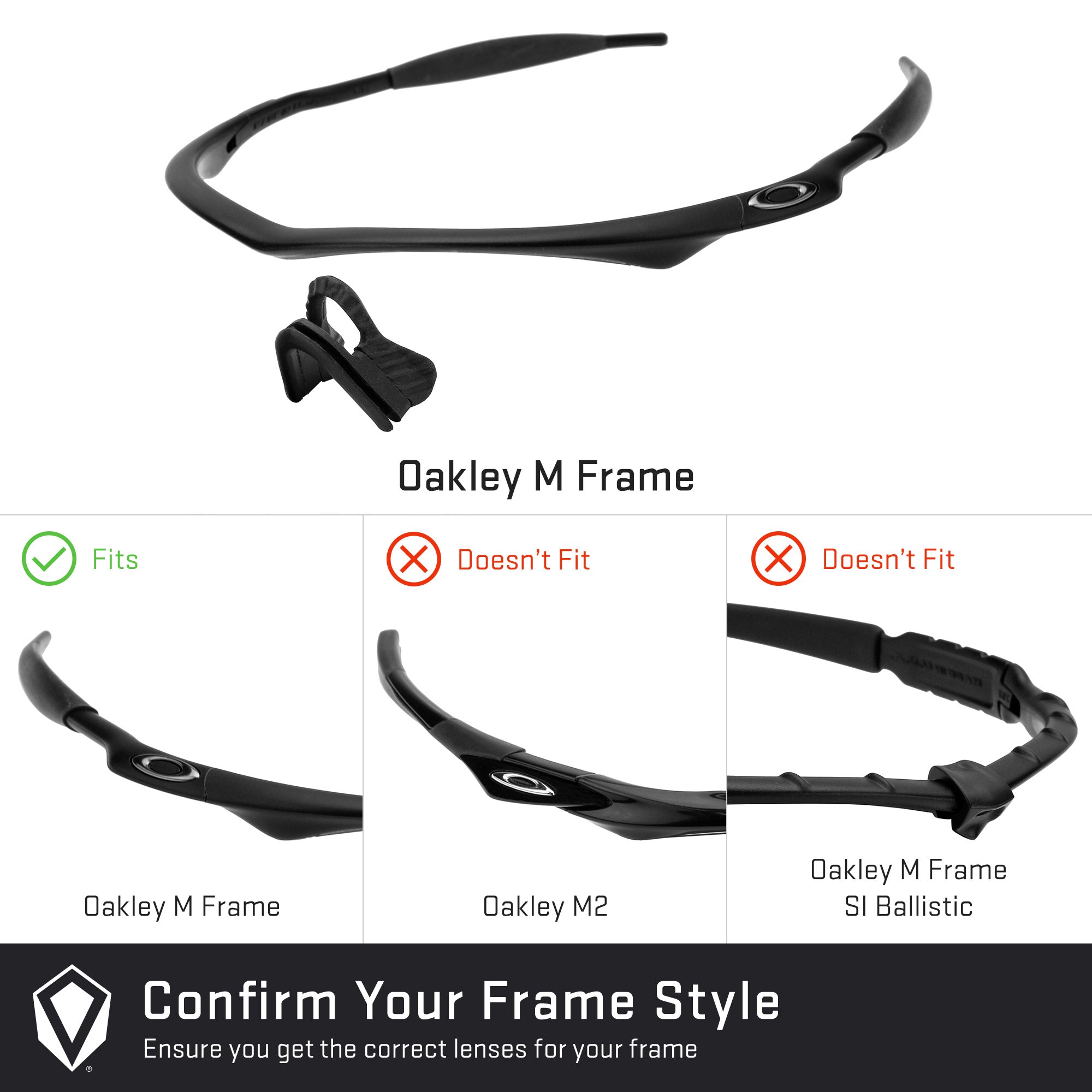 Oakley M Frame Strike Replacement Lenses by Revant Optics