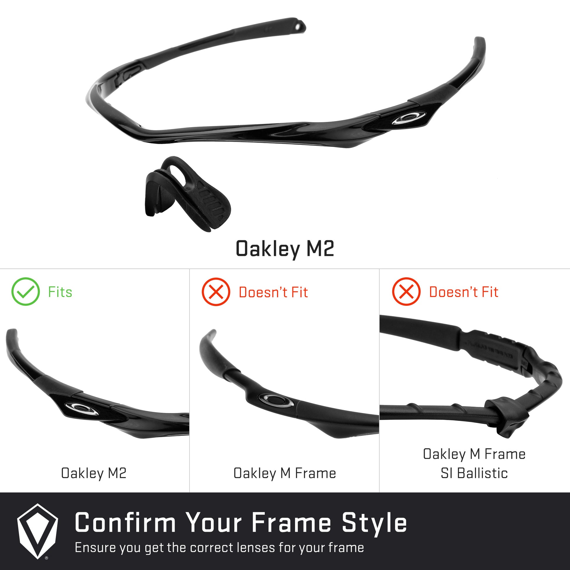 Revant replacement lenses compatible with Oakley M2 Aero