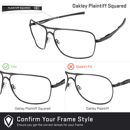 Revant replacement lenses compatible with Oakley Plaintiff Squared