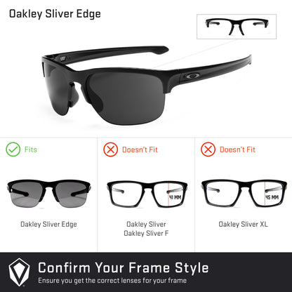 Revant replacement lenses compatible with Oakley Sliver Edge