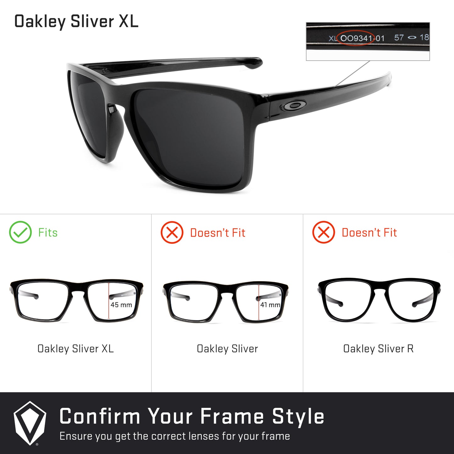 Revant replacement lenses compatible with Oakley Sliver XL