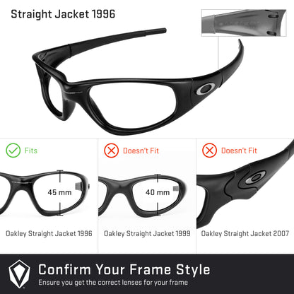 Revant replacement lenses compatible with Oakley Straight Jacket 1996