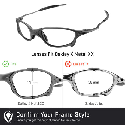 Revant replacement lenses compatible with Oakley X Metal Xx