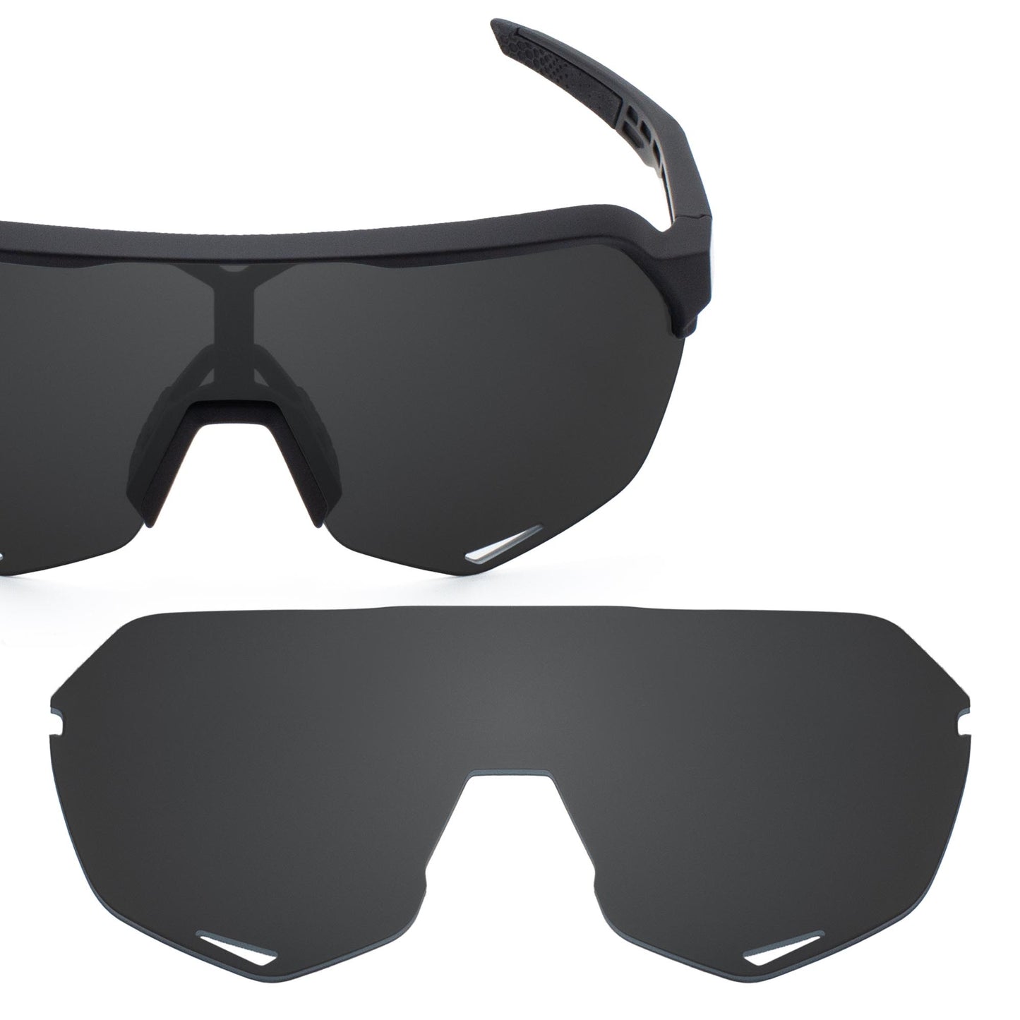 Revant replacement lenses for 100 S2 Stealth Black