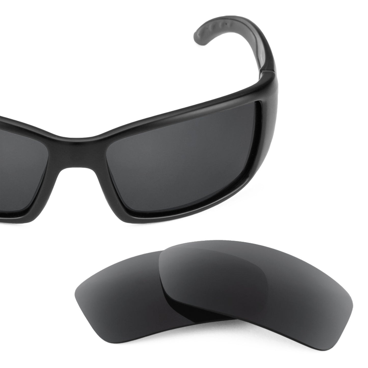 Revant replacement lenses for Costa Blackfin Stealth Black