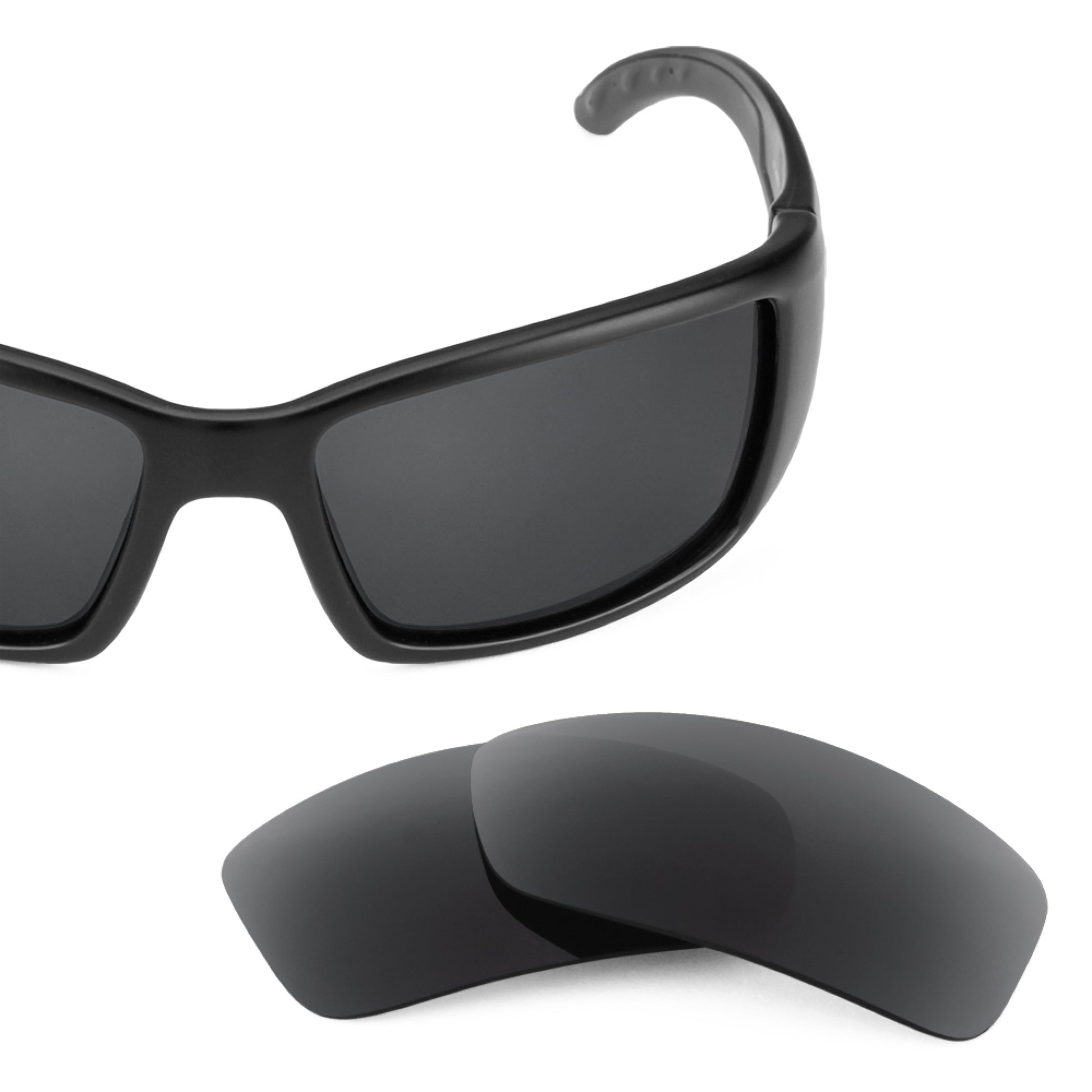 Revant replacement lenses for Costa Blackfin Stealth Black