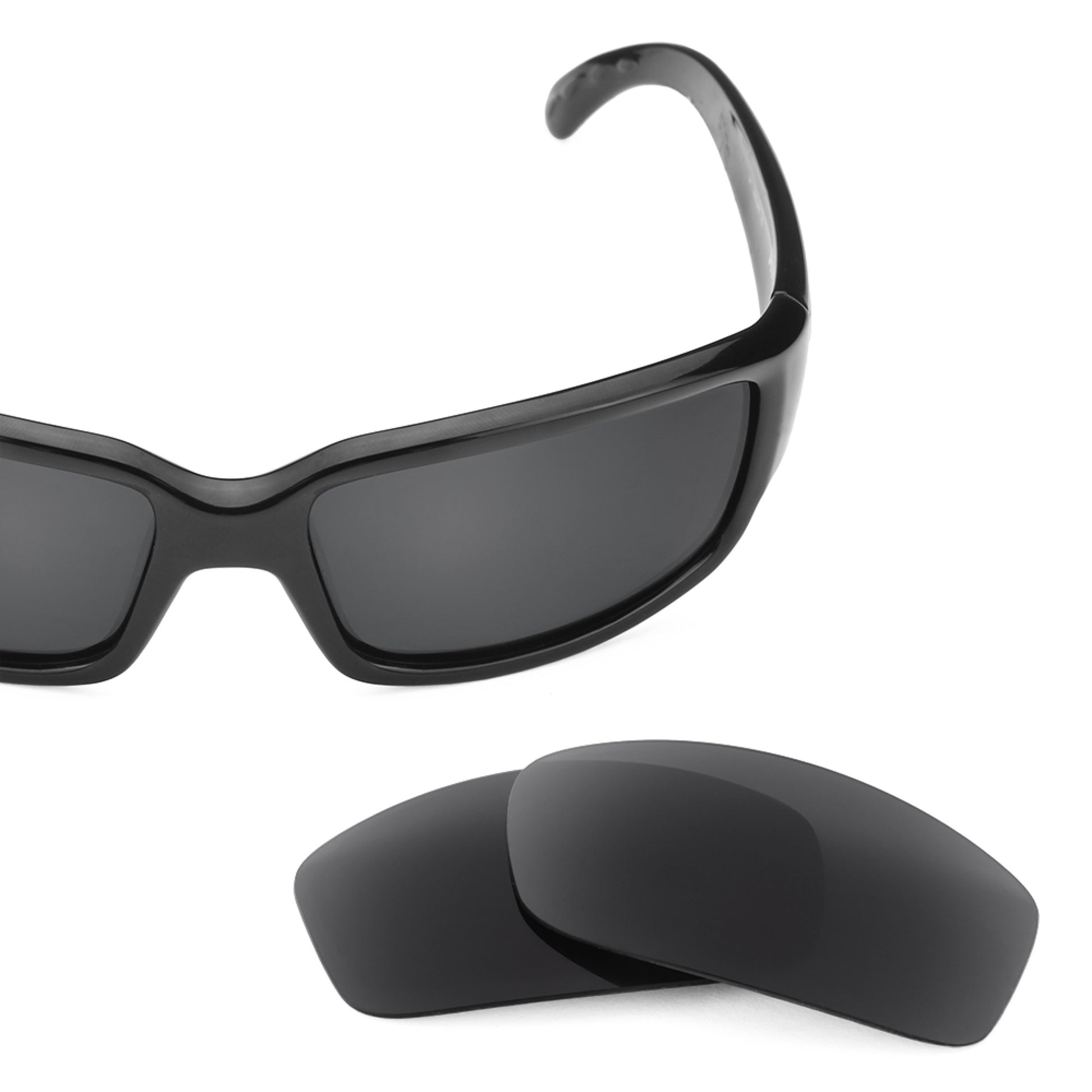 Revant replacement lenses for Costa Caballito Stealth Black