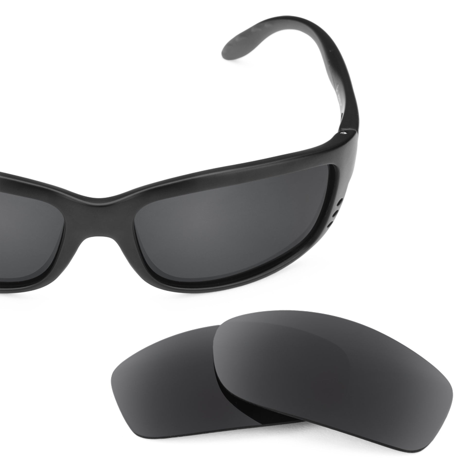Revant replacement lenses for Costa Zane Stealth Black