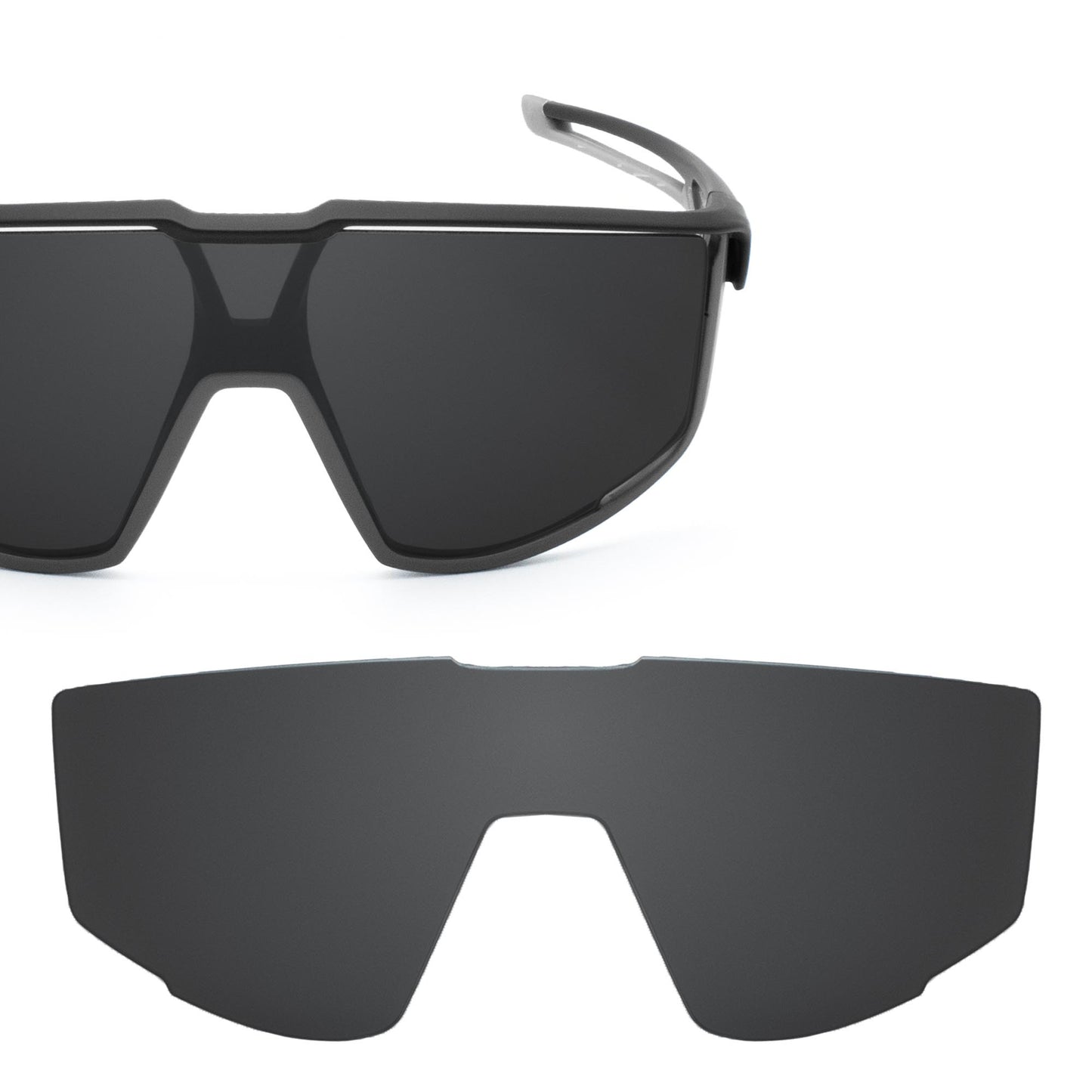 Revant replacement lenses for Julbo Fury Stealth Black