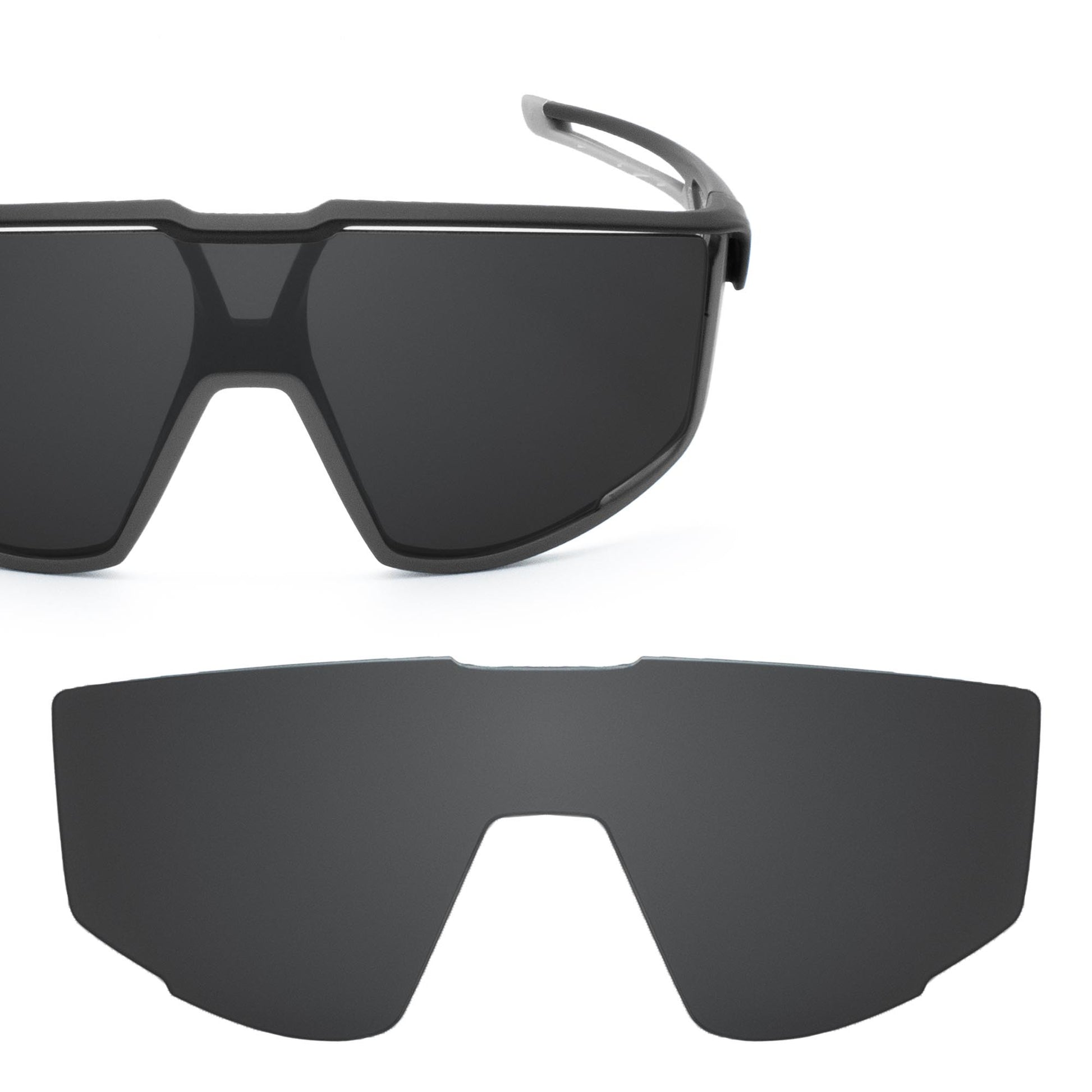Revant replacement lenses for Julbo Fury Stealth Black