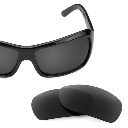 Revant replacement lenses for Maui Jim Palms 63mm Mj111 Stealth Black