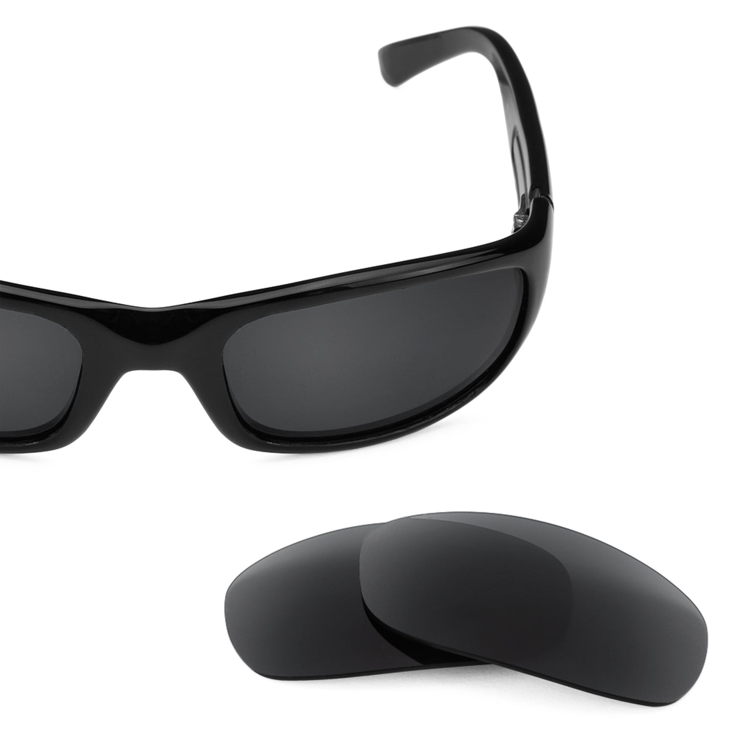 Revant replacement lenses for Maui Jim Stingray Mj103 Stealth Black