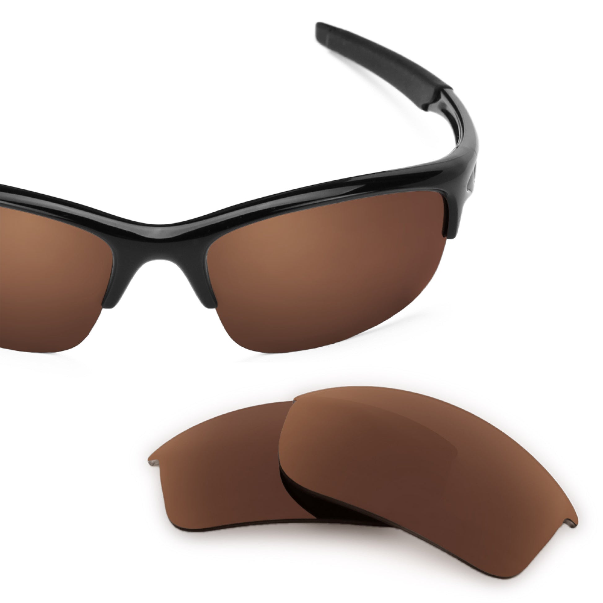 Revant replacement lenses for Oakley Bottle Rocket Dark Brown