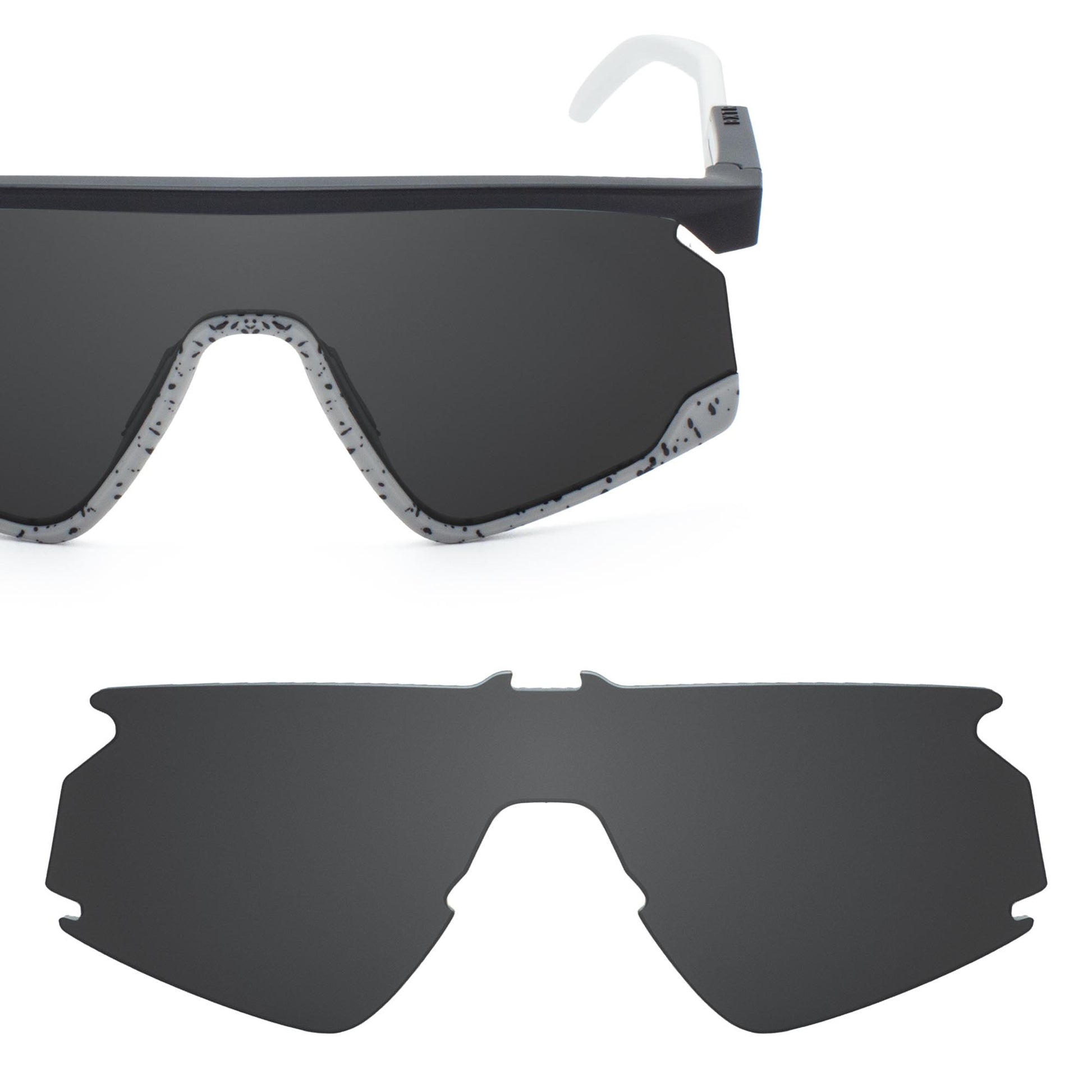 Revant replacement lenses for Oakley Bxtr Stealth Black