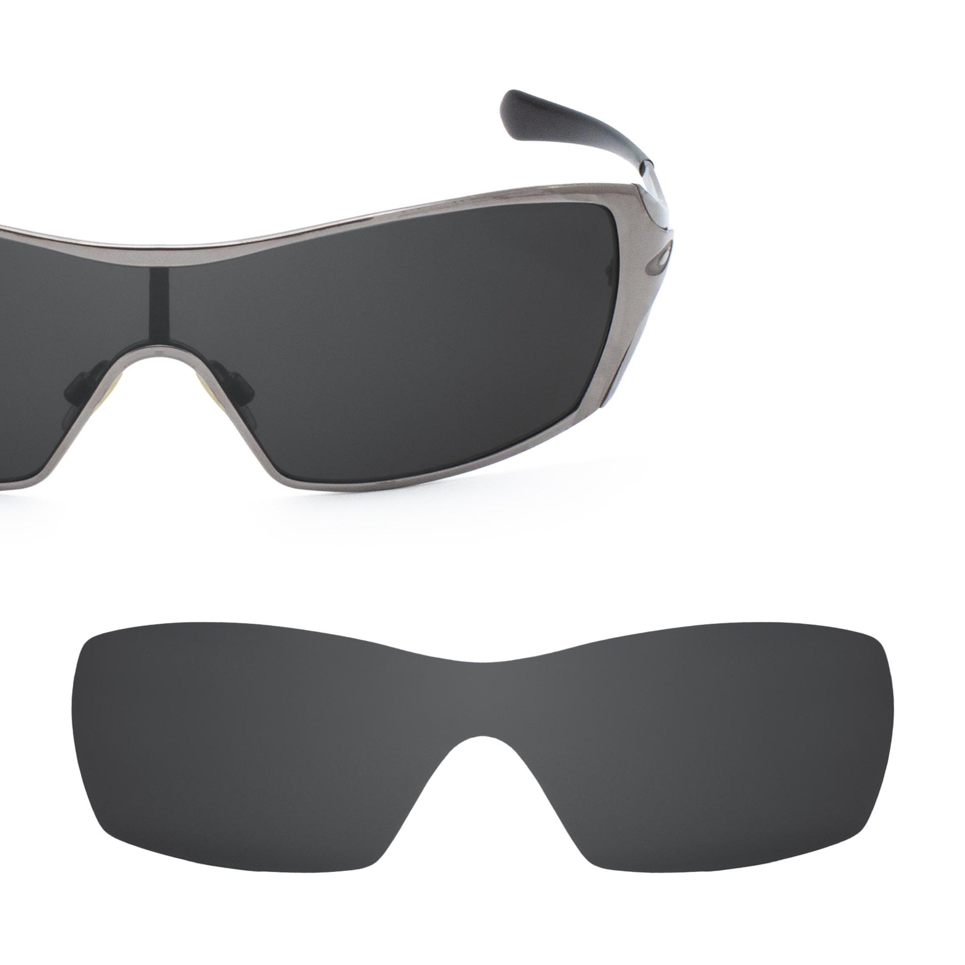 Revant replacement lenses for Oakley Dart Stealth Black