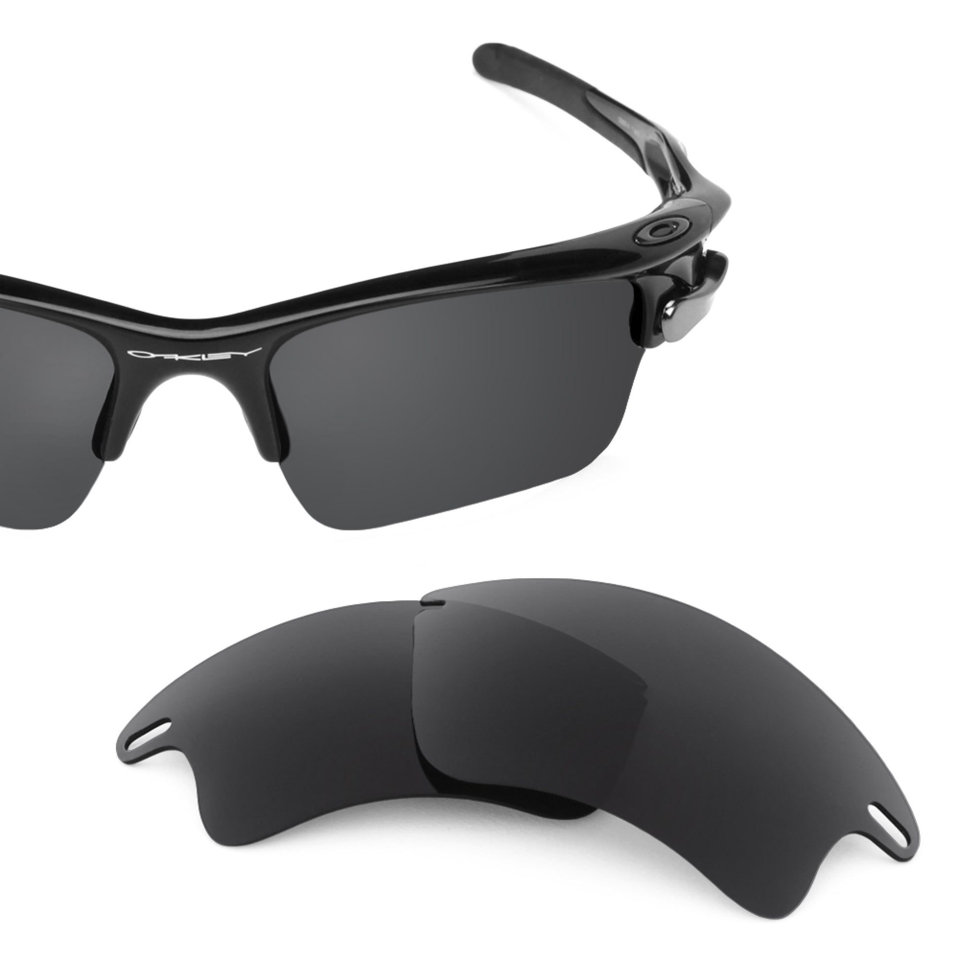 Revant replacement lenses for Oakley Fast Jacket XL Stealth Black