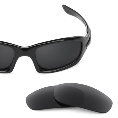 Revant replacement lenses for Oakley Fives 4 Stealth Black