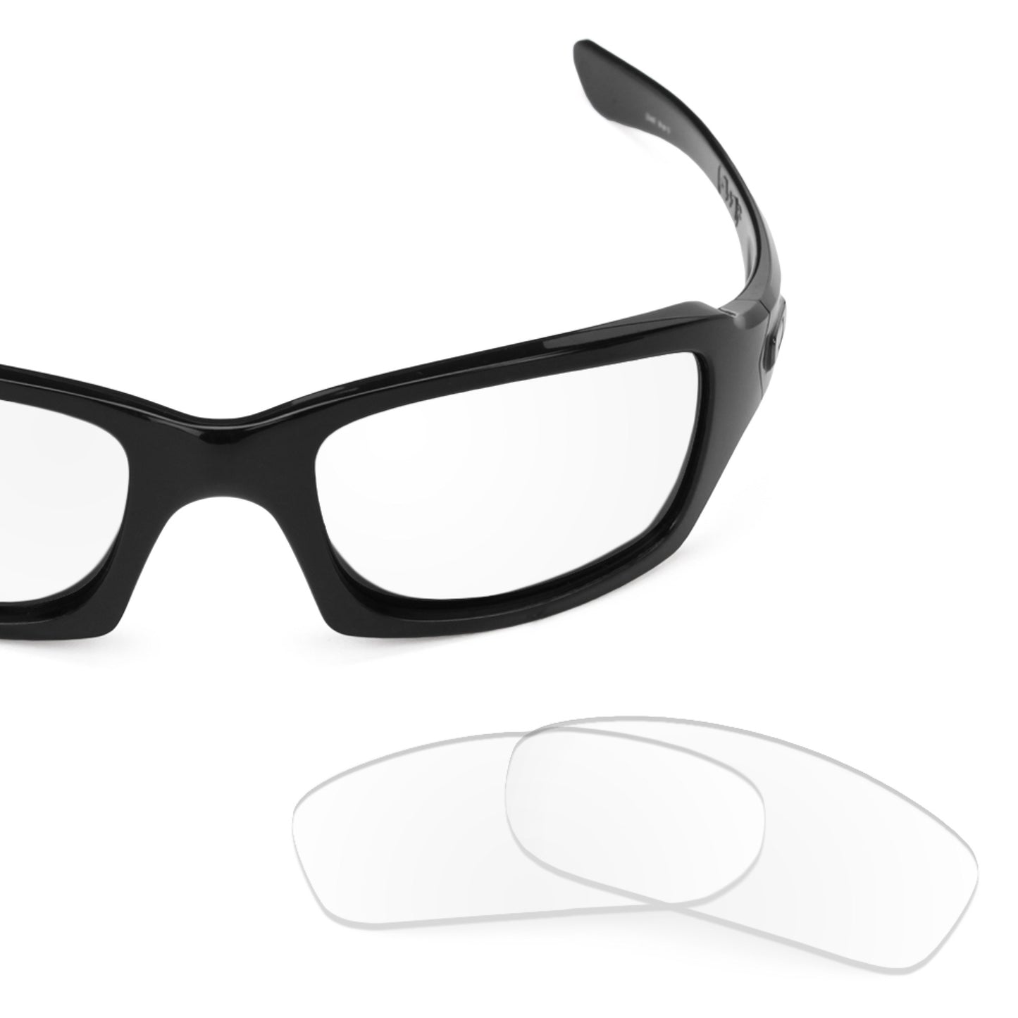 Revant replacement lenses for Oakley Fives Squared Crystal Clear
