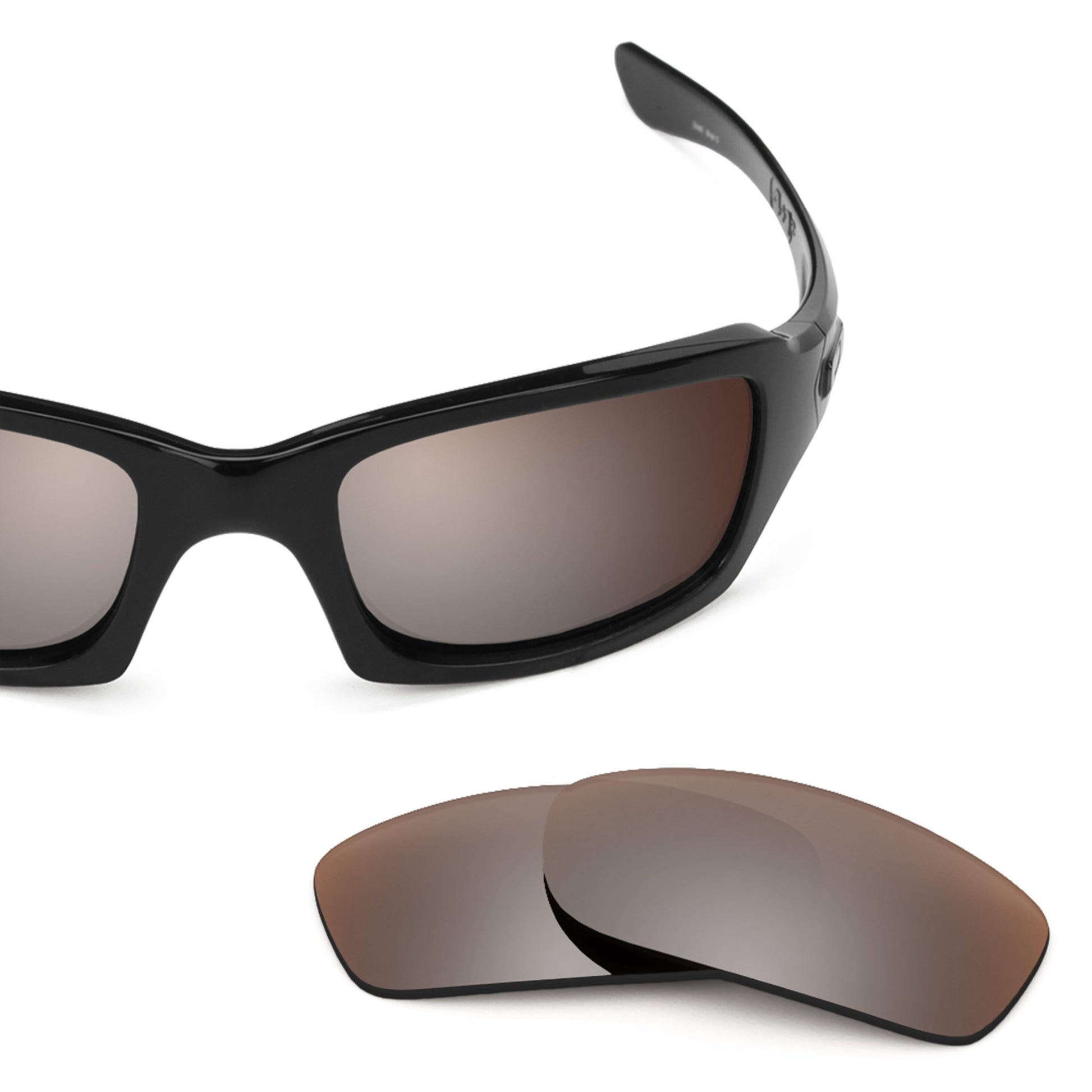 Revant replacement lenses for Oakley Fives Squared Flash Bronze