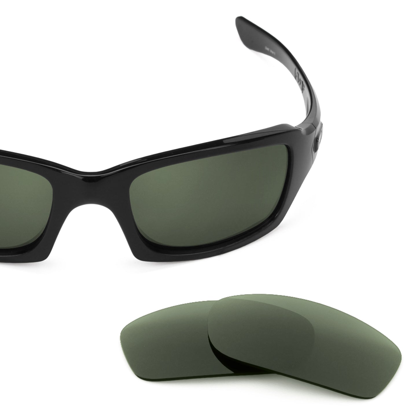 Revant replacement lenses for Oakley Fives Squared Gray Green