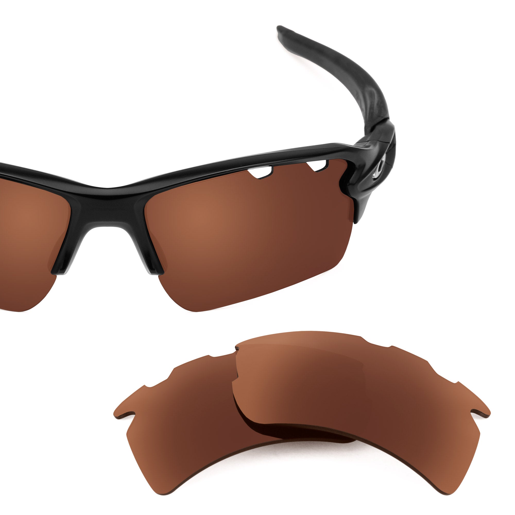 Oakley Flak 2.0 XL Vented (Low Bridge Fit) Replacement Lenses by