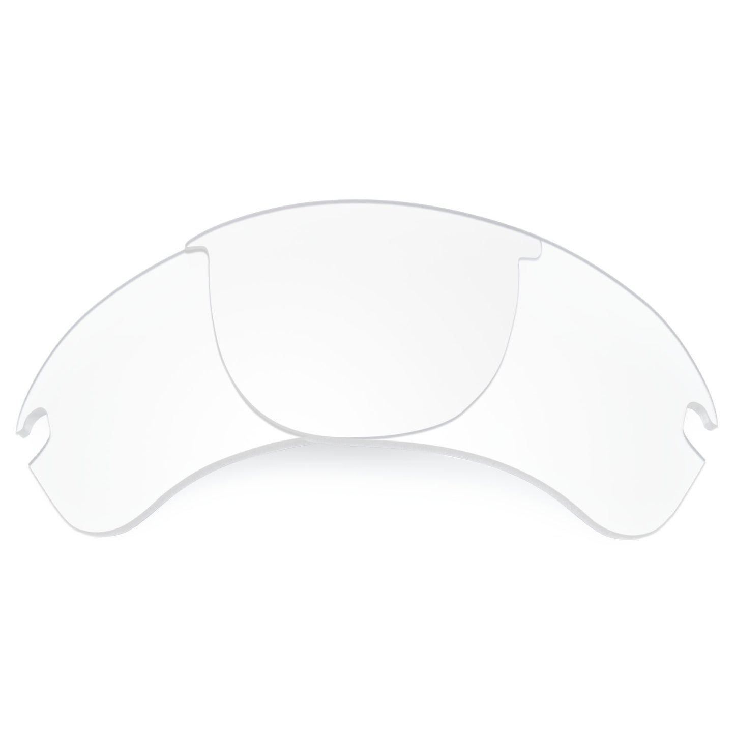 Revant replacement lenses for Oakley Flak Draft Exclusive Shape Crystal Clear