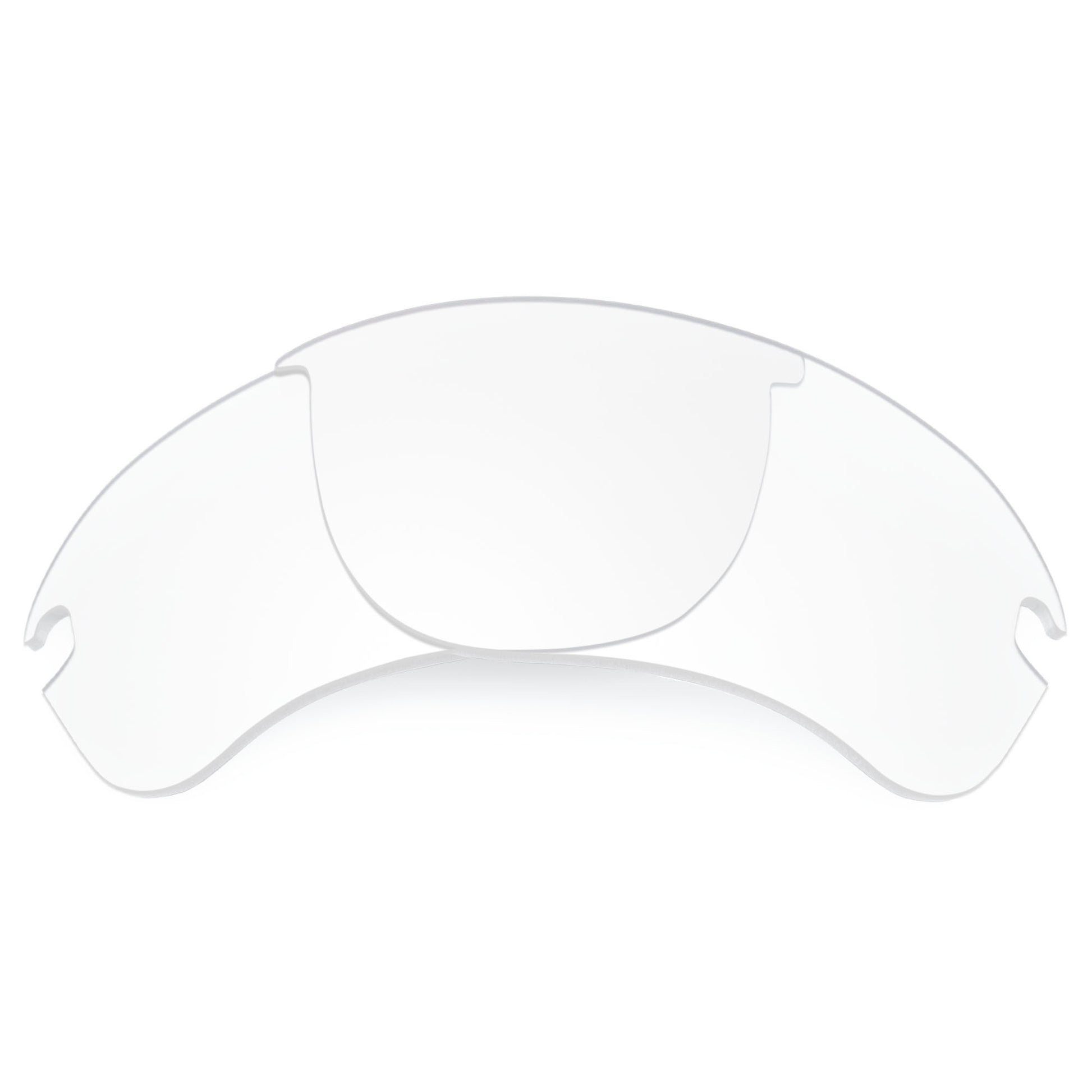 Revant replacement lenses for Oakley Flak Draft Exclusive Shape Crystal Clear