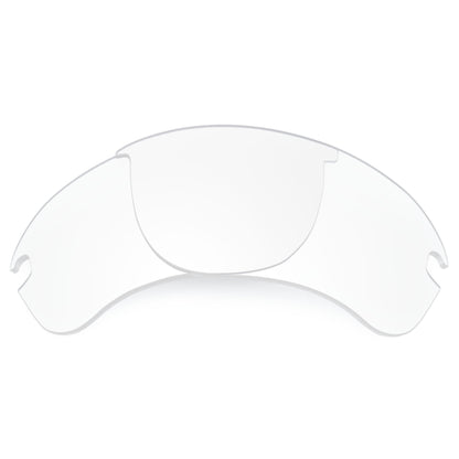 Revant replacement lenses for Oakley Flak Draft Exclusive Shape Crystal Clear
