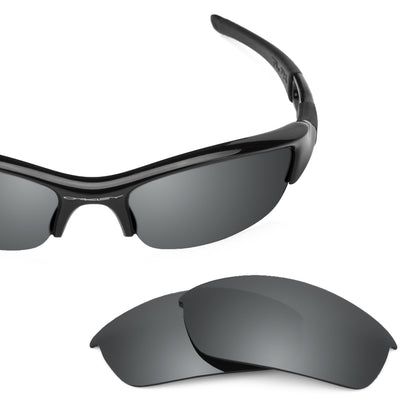 Revant replacement lenses for Oakley Flak Jacket Black Chrome