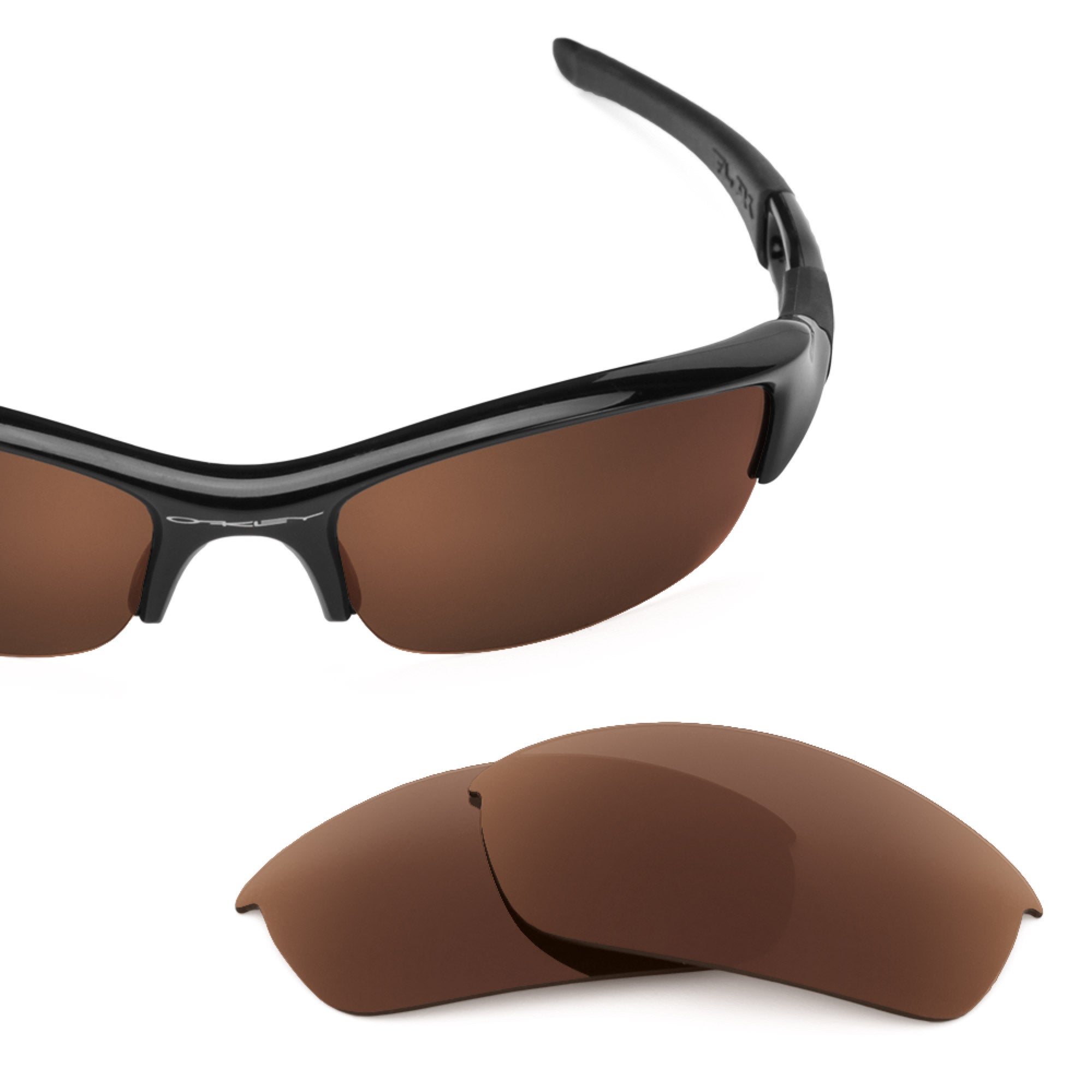 レンズ新品 OAKLEY FLAK JACKET Oakley Flak Jacket (Low Bridge Fit) Replacement Lenses by Revant