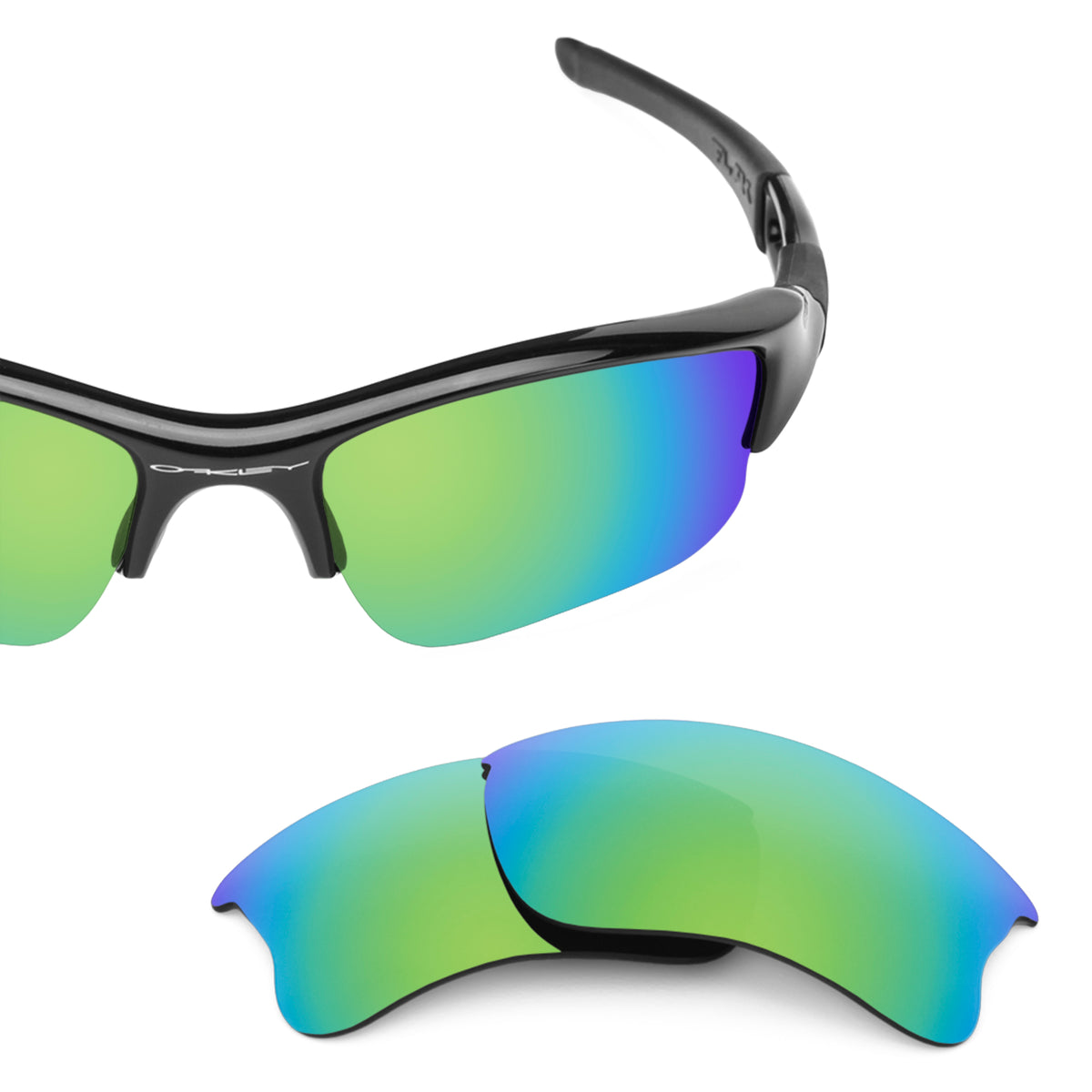 revant optics lenses oakley flak jacket xlj borealis green