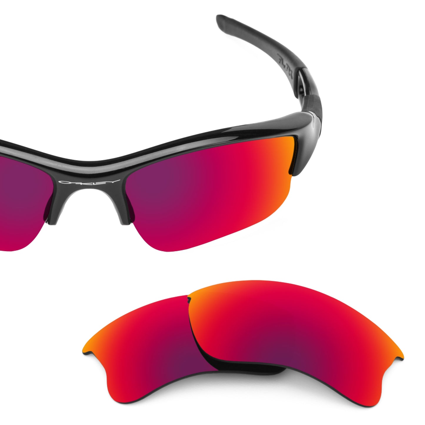 Revant replacement lenses for Oakley Flak Jacket Xlj Midnight Sun