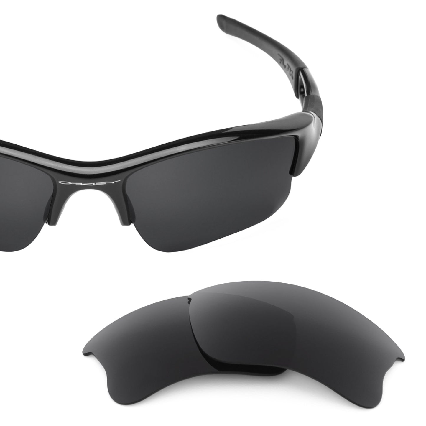 Revant replacement lenses for Oakley Flak Jacket Xlj Stealth Black