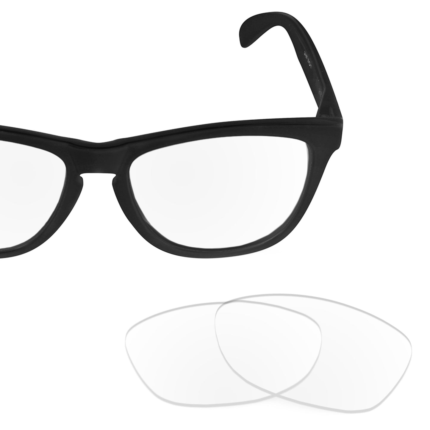 Revant replacement lenses for Oakley Frogskins Crystal Clear