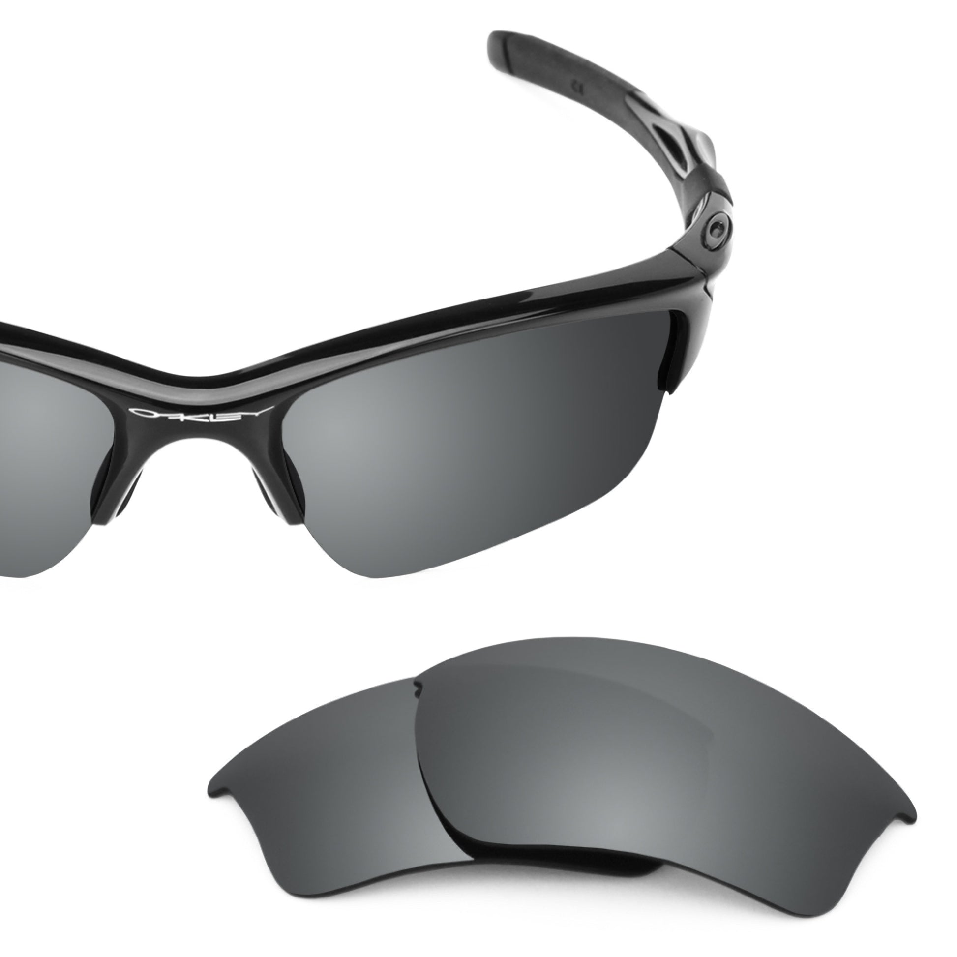 Revant replacement lenses for Oakley Half Jacket 2 XL Black Chrome