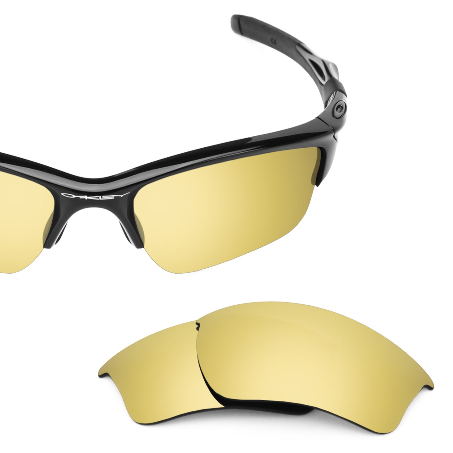 Revant replacement lenses for Oakley Half Jacket 2 XL Flare Gold