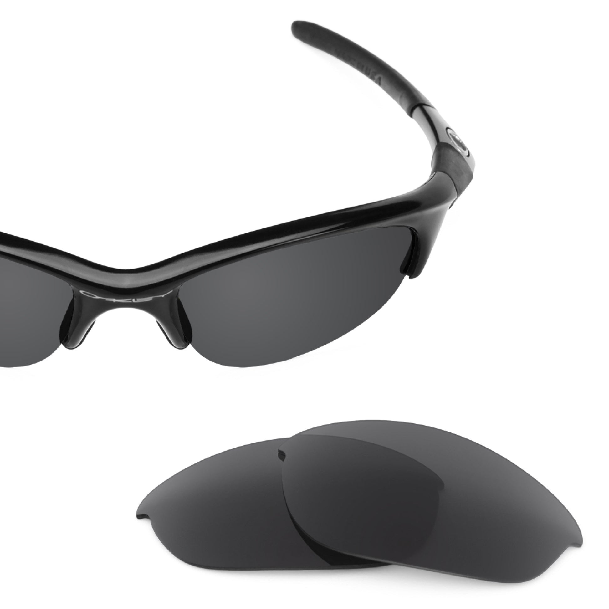 Revant replacement lenses for Oakley Half Jacket Low Bridge Fit Stealth Black