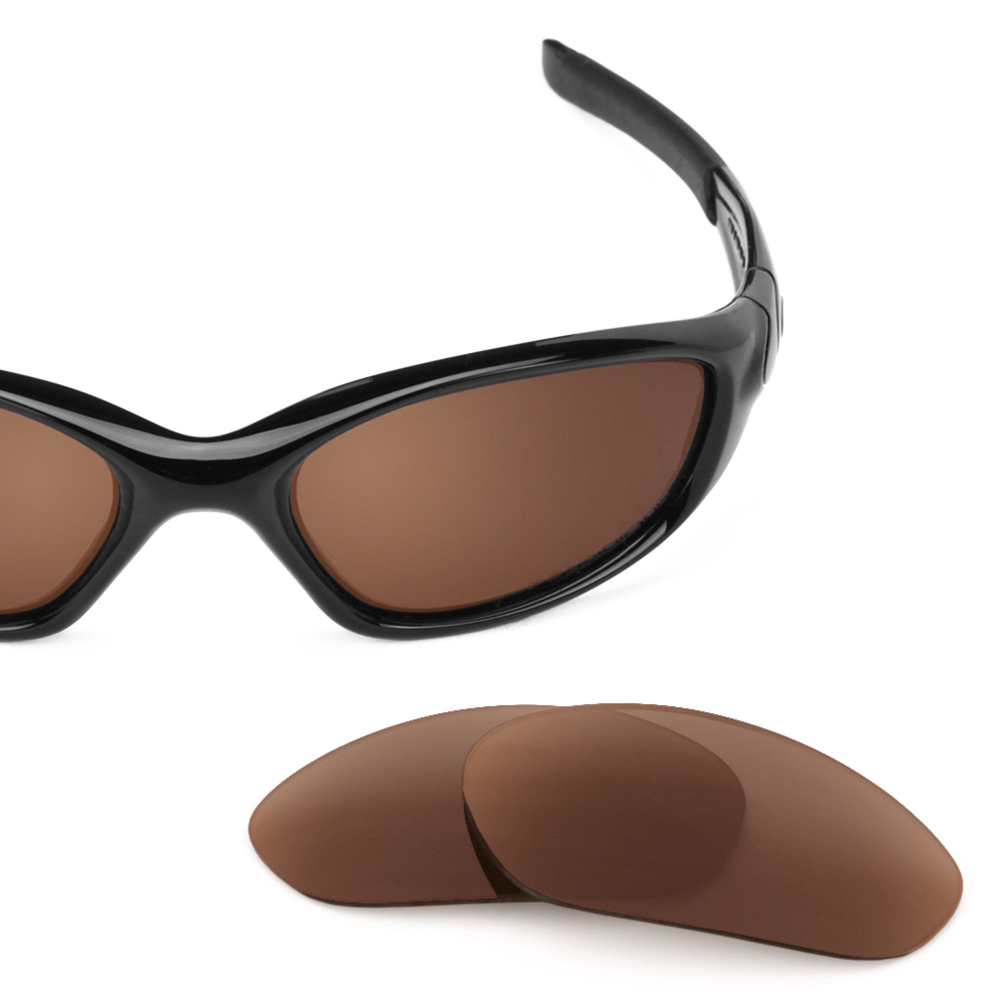 Oakley MINUTE サングラス ブラック ブラウンレンズ Oakley Minute 2.0 Replacement Lenses by Revant Optics
