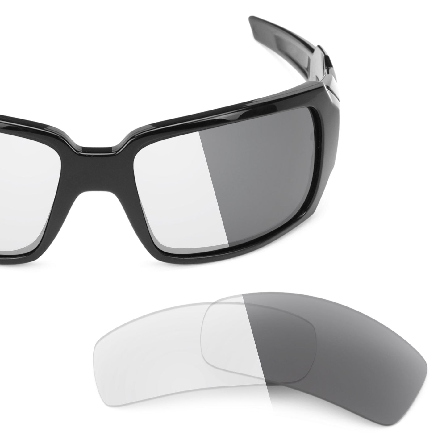 Revant replacement lenses for Oakley Oil Drum Adapt Gray Photochromic