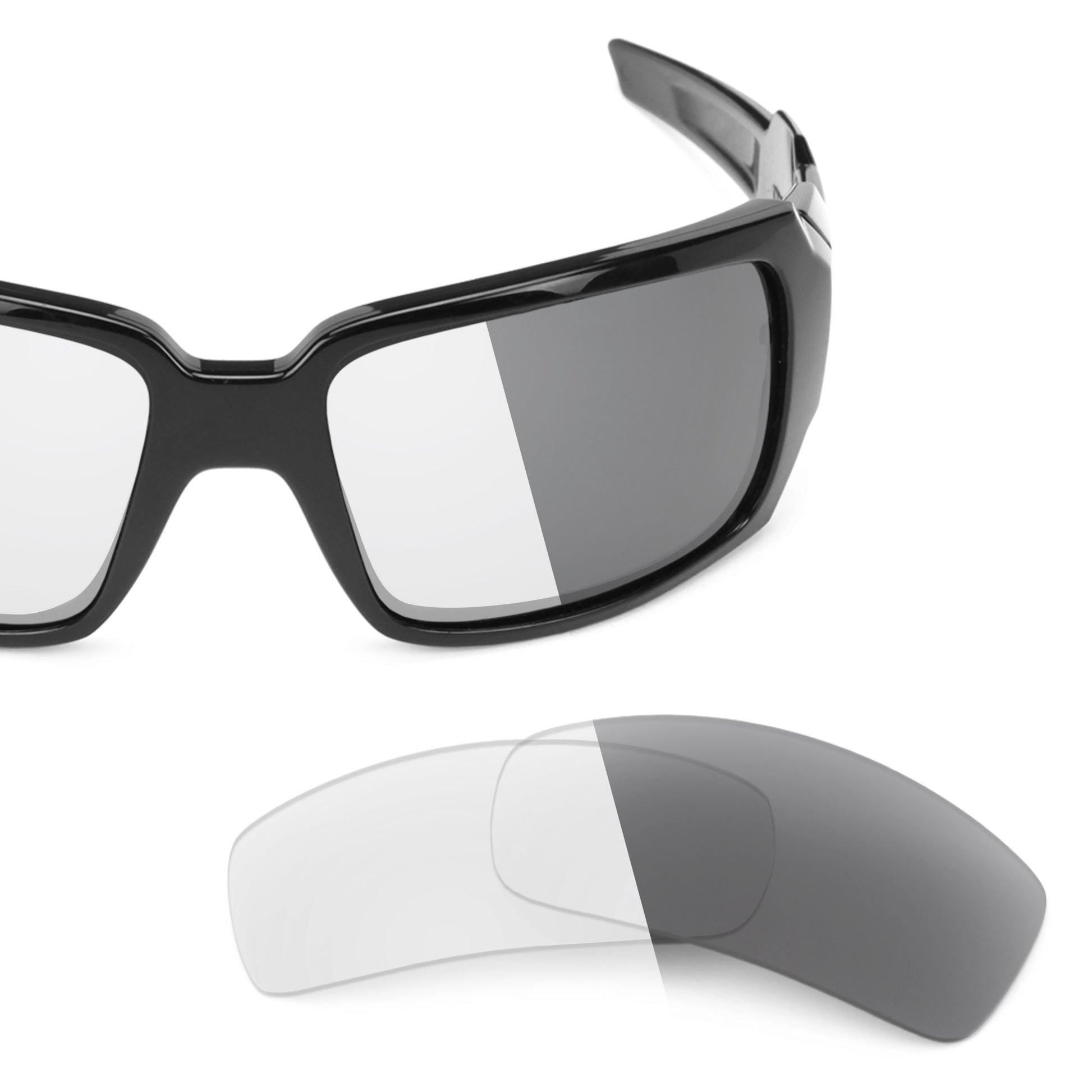 Revant replacement lenses for Oakley Oil Drum Adapt Gray Photochromic