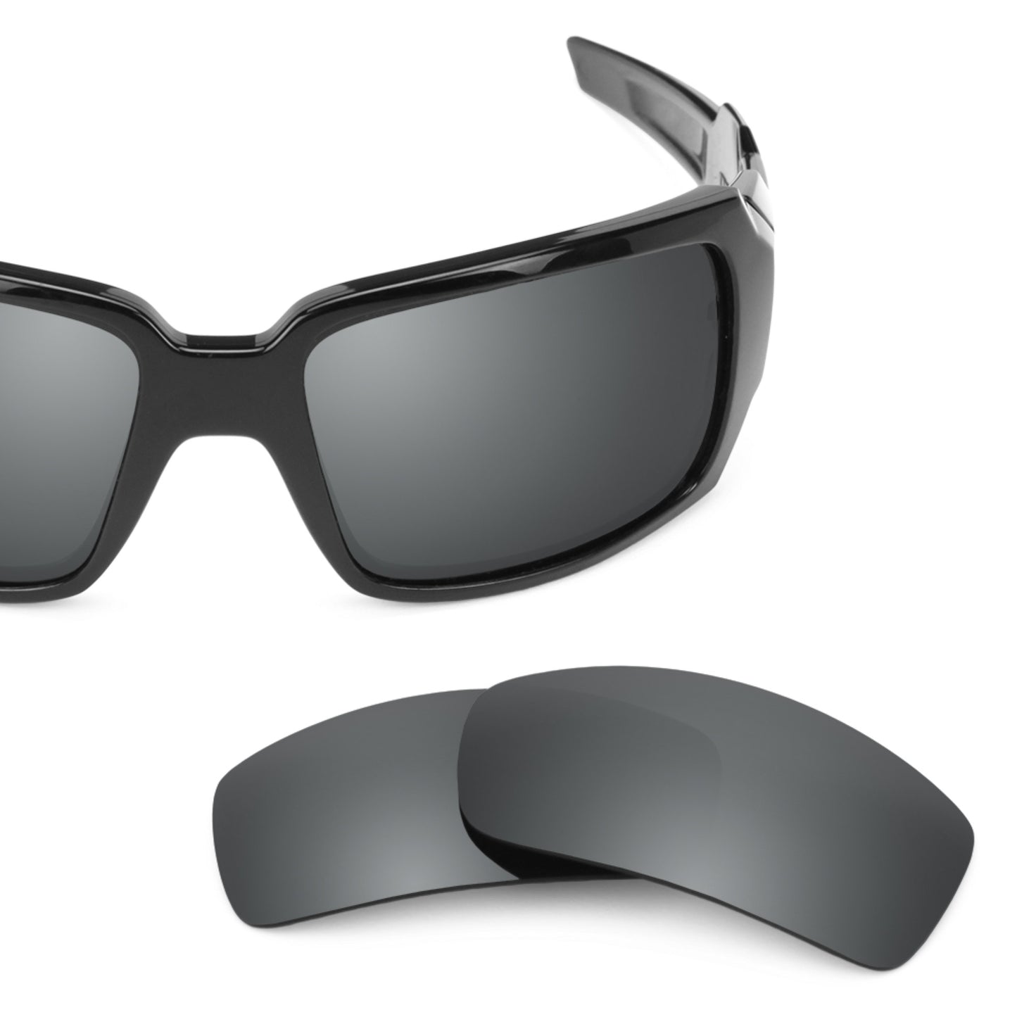 Revant replacement lenses for Oakley Oil Drum Black Chrome