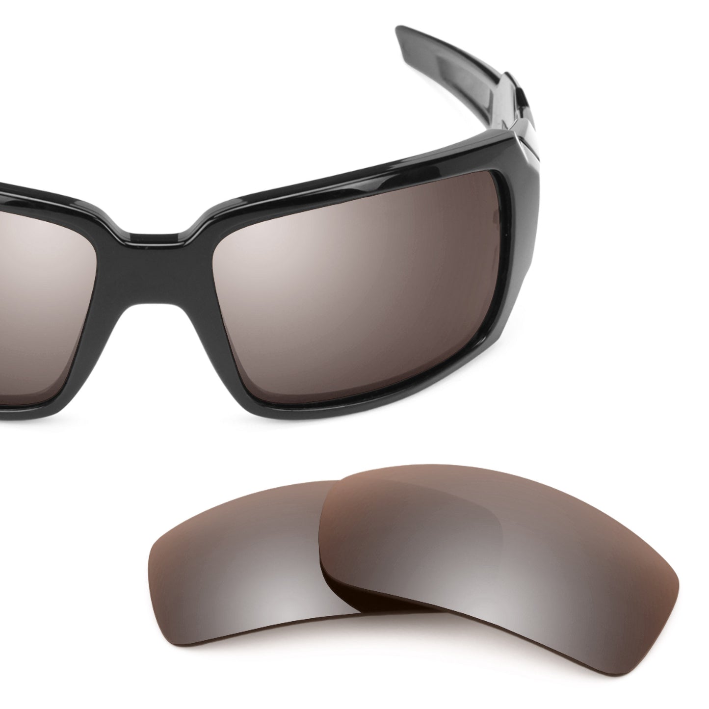 Revant replacement lenses for Oakley Oil Drum Flash Bronze