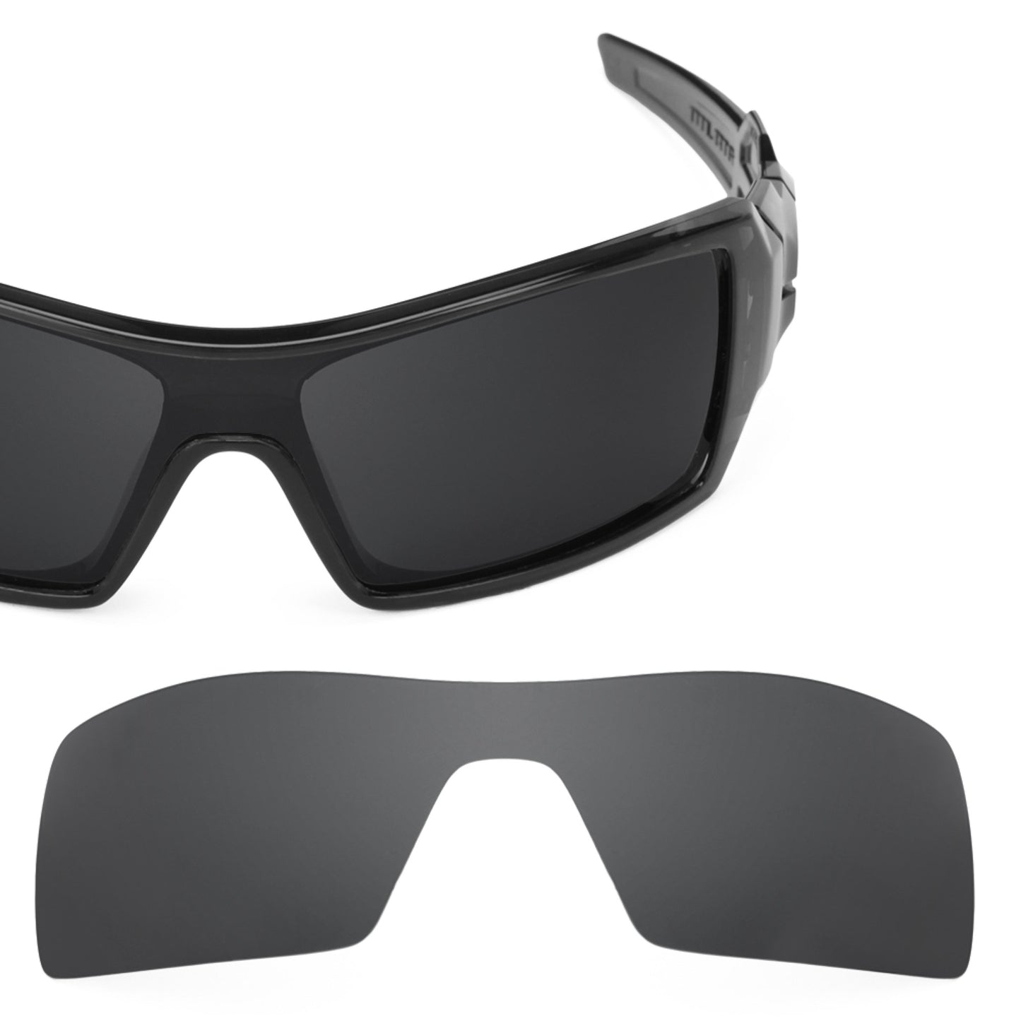 Revant replacement lenses for Oakley Oil Rig Stealth Black