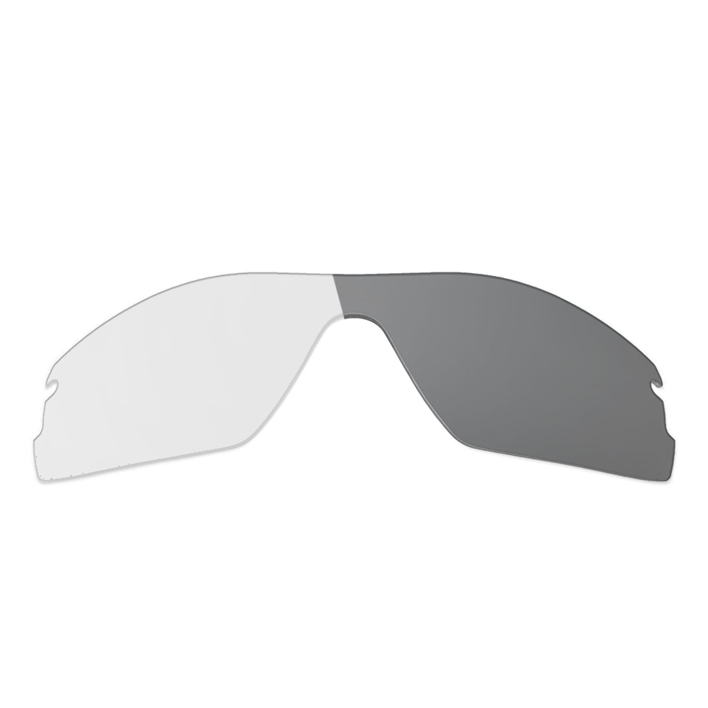 Revant replacement lenses for Oakley Radar Pitch Low Bridge Fit Adapt Gray Photochromic