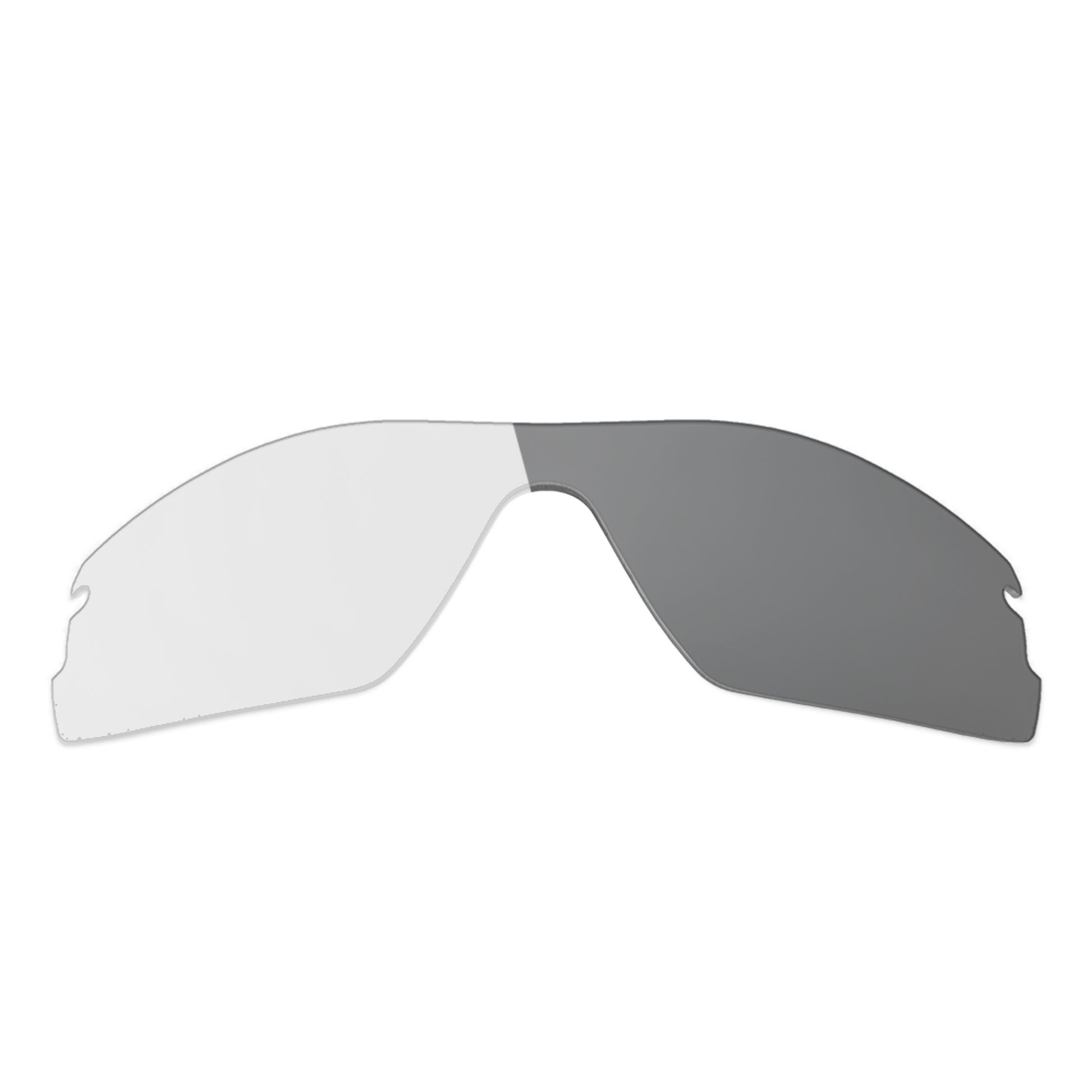 Revant replacement lenses for Oakley Radar Pitch Low Bridge Fit Adapt Gray Photochromic