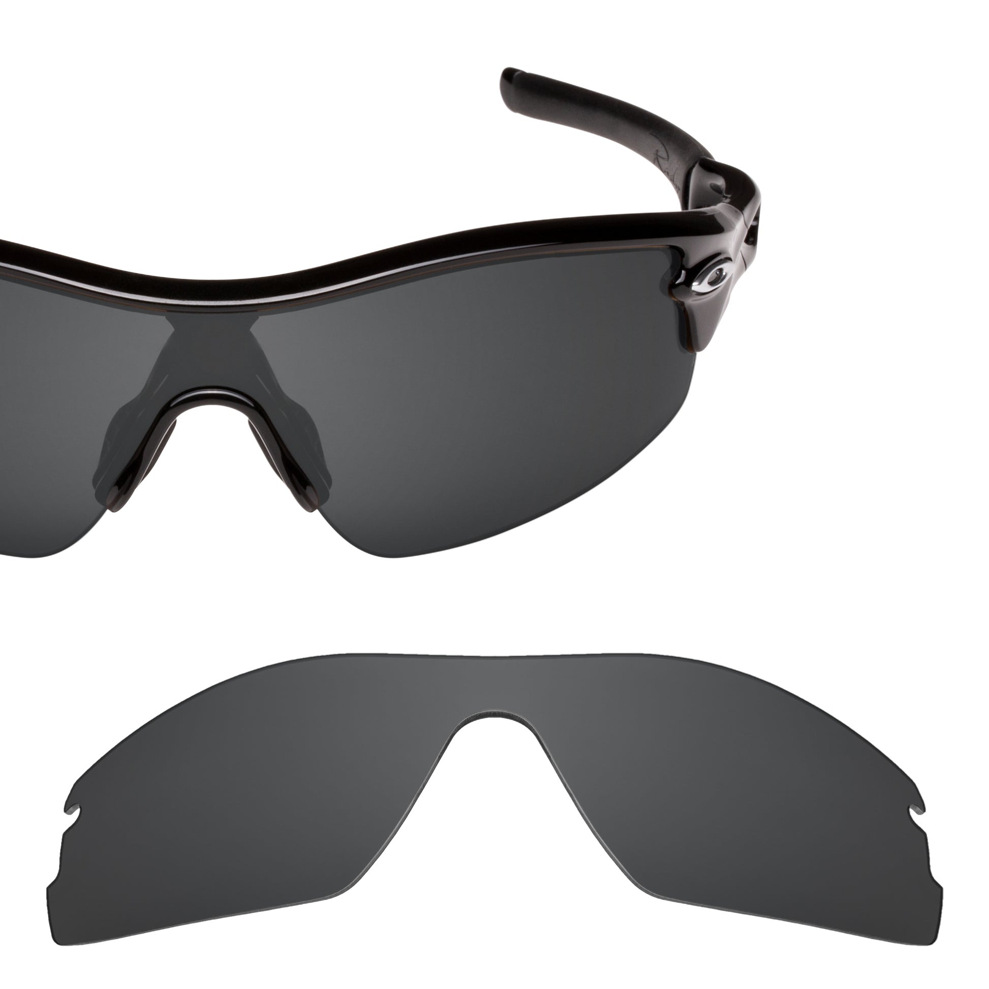 Revant replacement lenses for Oakley Radar Pitch Low Bridge Fit Stealth Black